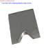 High Speed Steel Pneumatic Wire Stripping Cutter Blade V Shape