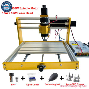 Aluminum Mini Laser Engraving CNC Router 3018 Plus