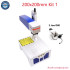 Rotary Axis Stainless Steel Ring Jewelry Engraver Fiber Laser Marking Machine