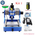 Mini Metal Frame Laser Engraving Square Rail Desktop CNC Router 1310