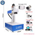 Rotary Axis Stainless Steel Engraver Metal Business Cards Cutting Fiber Laser
