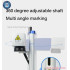 Desktop Metal Gold Silver Ring Jewelry Aluminum Stainless Steel Engraver Fiber Laser