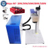 Separated Nameplate Gold Silver Steel Engraving Fiber Laser Marking Machine