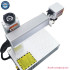 Rotary Axis Colorful Metal Marking Printer Engraver Galvo Fiber Laser