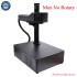 Rotary Axis Stainless Steel Engraver Metal Cutting Fiber Laser Marking Machine