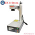 Rotary Axis Colorful Metal Marking Printer Engraver Galvo Fiber Laser