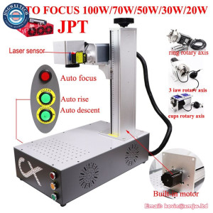 Color JPT MOPA M7 Stainless Steel Engraver Metal Cutting Fiber Laser