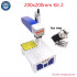 Rotary Axis Stainless Steel Ring Jewelry Engraver Fiber Laser Marking Machine