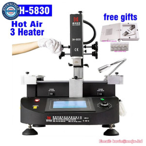 3 Zones Air BGA Rework Station with Touch Control DH-5830
