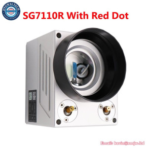 1064nm Double Red Dots Pointer Scanning Galvo Head SG7110