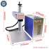Rotary Axis Metal Plastic Engraver Fiber Laser Marking Machine