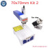 Rotary Axis Stainless Steel Ring Jewelry Engraver Fiber Laser Marking Machine