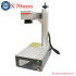 Rotary Axis Colorful Metal Marking Printer Engraver Galvo Fiber Laser