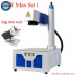 Desktop Metal Gold Silver Ring Jewelry Aluminum Stainless Steel Engraver Fiber Laser