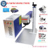 Rotary Axis Metal Plastic Engraver Fiber Laser Marking Machine