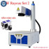 Desktop Metal Gold Silver Ring Jewelry Aluminum Stainless Steel Engraver Fiber Laser