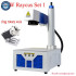 Desktop Metal Gold Silver Ring Jewelry Aluminum Stainless Steel Engraver Fiber Laser