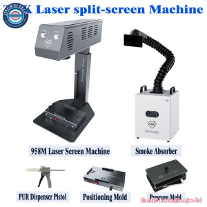 Mini Laser Separate Engraving Machine TBK 958M
