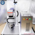 Rotary Axis Metal Plastic Engraver Fiber Laser Marking Machine