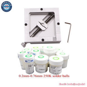 90mm Silver BGA Reballing Station Kit with Solder Balls