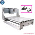 Mini CNC Frame Ball Screw Kit Rotary Axis Nema 23 Stepper Motors 3040