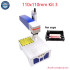 Rotary Axis Stainless Steel Ring Jewelry Engraver Fiber Laser Marking Machine