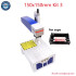 Rotary Axis Stainless Steel Ring Jewelry Engraver Fiber Laser Marking Machine