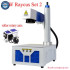 Desktop Metal Gold Silver Ring Jewelry Aluminum Stainless Steel Engraver Fiber Laser