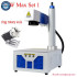 Desktop Metal Gold Silver Ring Jewelry Aluminum Stainless Steel Engraver Fiber Laser