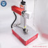 Rotary Axis Stainless Steel Gold Silver Glass PCB Laser Engraver Fiber Laser