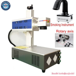 Rotary Axis CO2 Metal Pipe Laser Marking Machine
