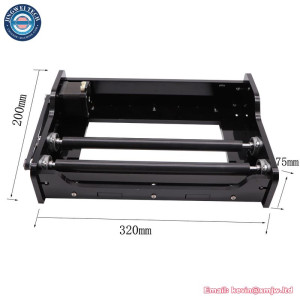 360 Degree Rotating Rotary Axis Table for Fiber Laser Engraver