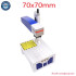 Rotary Axis Stainless Steel Ring Jewelry Engraver Fiber Laser Marking Machine