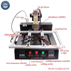 2 Zones Infrared BGA Rework Station M770