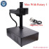 Rotary Axis Stainless Steel Engraver Metal Cutting Fiber Laser Marking Machine