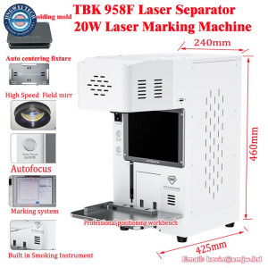 Automatic Laser Back Glass Separator TBK 958F