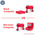 Touch Screen Handheld Metal Marking Machine Portable