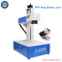 Rotary Axis Stainless Steel Engraver Metal Business Cards Cutting Fiber Laser