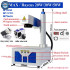 Desktop Metal Gold Silver Ring Jewelry Aluminum Stainless Steel Engraver Fiber Laser