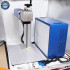 Separated Nameplate Gold Silver Steel Engraving Fiber Laser Marking Machine