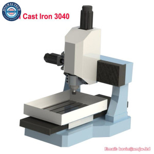 Full Cast Iron High Accuracy 4Axis Metal Engraving Machine 3040