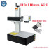Galvo Fiber Laser Marking Machine 110110MM+300300MM Engraving Tool JCZ EZCAD