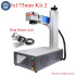 Rotary JPT MOPA M7 Fiber Laser Metal Engraving Marking Machine