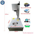 EZCAD Fiber Laser Stainless Steel Jewelry Engraver Gold Silver Metal Cutting