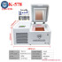 -185 Degree Mini Desktop LCD Freezer TBK-578