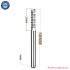 Solid Carbide Corn End Mill CNC Milling Cutter Bits