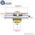 Multifunction Mini Working Cross Table BG-6330