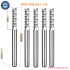 Solid Carbide Corn End Mill CNC Milling Cutter Bits