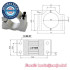 Air Cooled 0.5kw CNC Spindle Motor Kit ER11 ER16 Chuck 500W DC 48V Power Adjustable Speed Governor For Engraving Machine