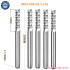 Solid Carbide Corn End Mill CNC Milling Cutter Bits